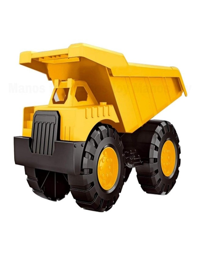 Manos Vehicle Dumper Push and Go Automobile Bulldozer Excavator Unbreakable Super Builder Friction Power Push and Go SuperEngineerin Toys for Kids Boys Girls Toddlers - Image 1